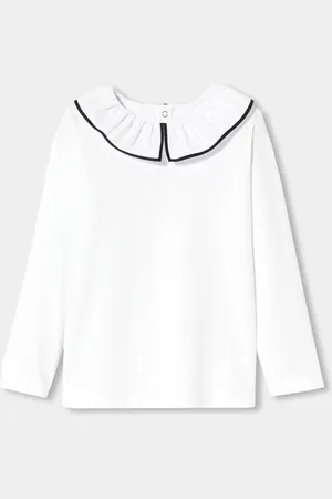 Jacadi T-Shirt mit langen Ärmeln für Mädchen