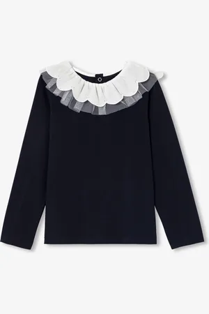 Jacadi T-Shirt mit Kragen für Mädchen
