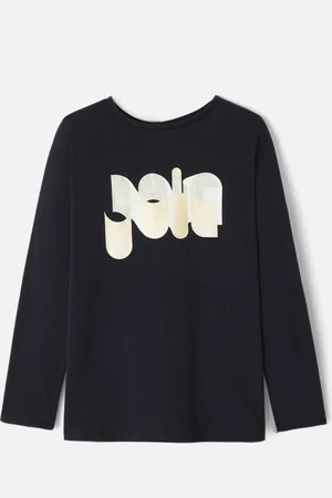Jacadi T-Shirt mit langen Ärmeln für Mädchen