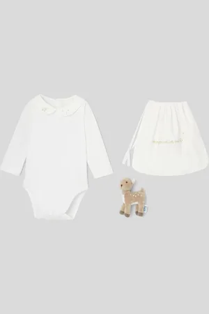 Jacadi Body mit Beutel und Plüschtier für Baby Jungen