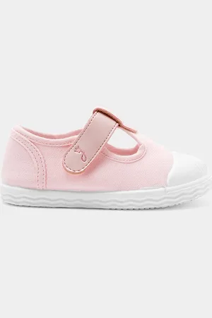 Jacadi Sandalen aus Canvas für Mädchen