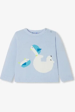 Jacadi Pullover mit modischer Intarsie Kleinkind Junge