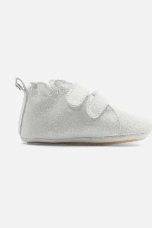 Jacadi Krabbelschuhe aus irisierendem Leder für Mädchen