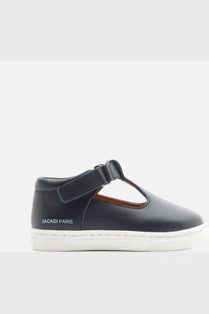 Jacadi Baby-T-Riemchenschuhe aus Glattleder für Jungen