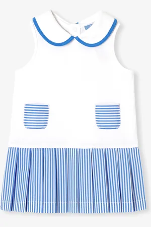 Jacadi Kleid aus Baumwollpiqué für Mädchen