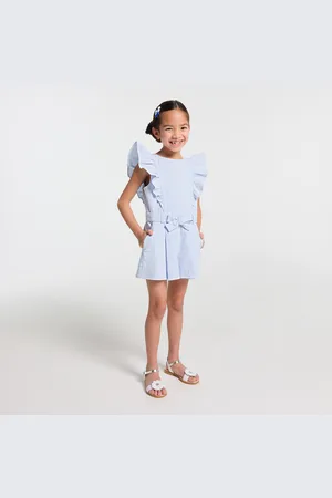 Jacadi Kurzoverall aus Seersucker für Mädchen