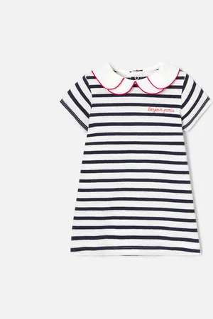 Jacadi Kleid mit Matrosenstreifen für Mädchen