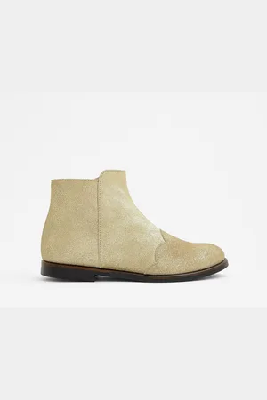 Jacadi Stiefel aus irisierendem Leder für kleine Mädchen