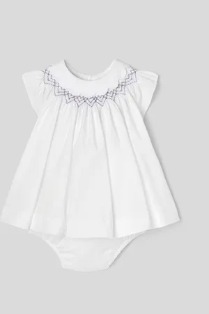 Jacadi Kleid aus Popeline für Mädchen