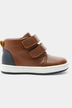 Jacadi Hohe Sneakers aus Glattleder für Jungen