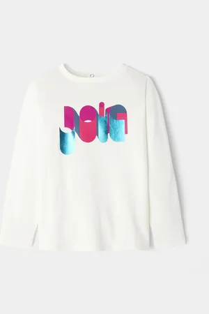 Jacadi T-Shirt mit langen Ärmeln für Mädchen