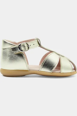 Jacadi Sandalen für Mädchen aus irisierendem Leder