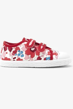 Jacadi Leinenhalbschuhe im Libertyprint