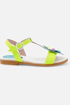 Jacadi Sandalen mit Blume für Mädchen