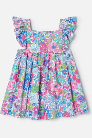 Jacadi Kleid aus Liberty-Stoff für Mädchen