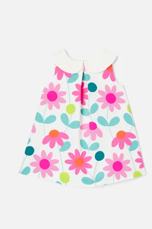 Jacadi Kleid aus Baumwoll-Pikee für Mädchen