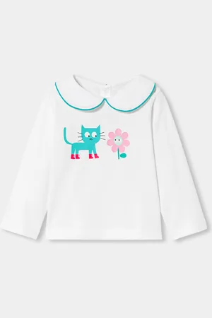 Jacadi T-Shirt mit langen Ärmeln Kleinkind Mädchen
