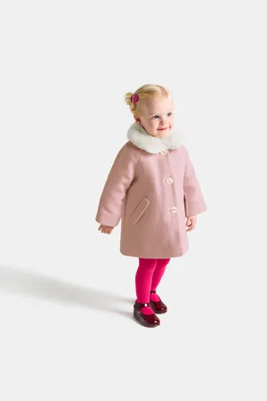 Jacadi Mantel aus Wollstoff Kleinkind Mädchen