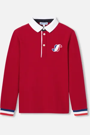 Jacadi Poloshirt mit langen Ärmeln für Jungen