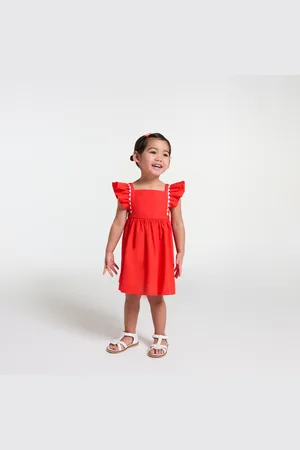 Jacadi Kleid aus Popeline für Mädchen