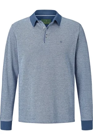Charles Colby Langarm-Poloshirt EARL MORGAN