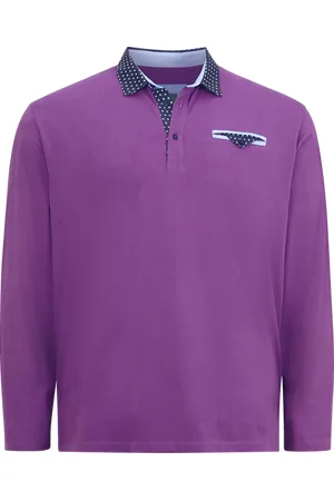 Charles Colby Langarm-Poloshirt EARL WYETT