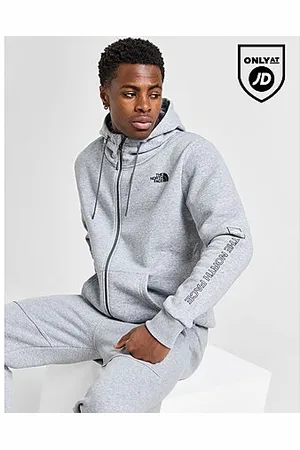 The North Face Linear Logo Hoodie mit durchgehendem Reißverschluss