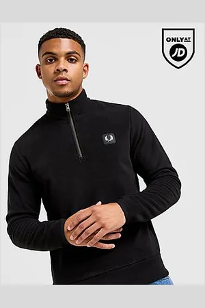 Fred Perry Badge Polar Fleece 1/2 Top