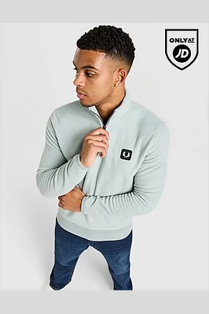 Fred Perry Badge Polar Fleece 1/2 Top