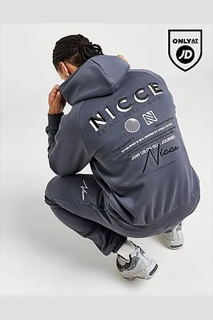 Nicce London Multi Logo Script Hoodie