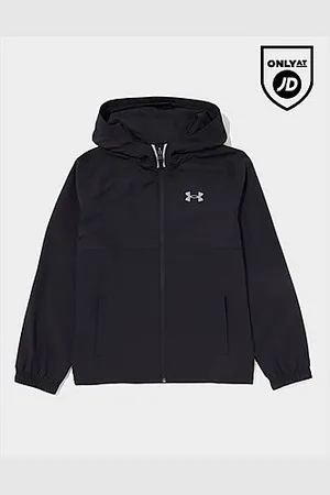 Under Armour Woven Hooded Jacke Kinder