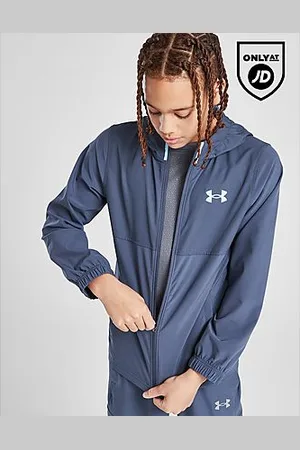 Under Armour Woven Hooded Jacke Kinder