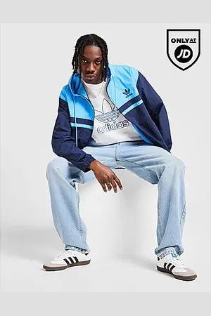 adidas Retro Windbreaker Jacke