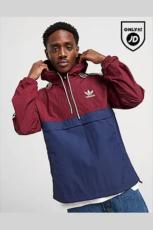 adidas Overhead 1/2 Zip Windbreaker Jacket
