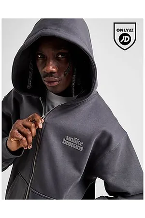 Unlike Humans Bubble Zip Through Hoodie