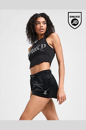 Juicy Couture Diamante JC Logo Shorts