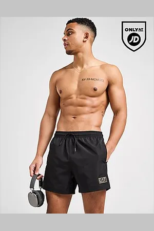 EA7 Gold Badge Swim Shorts