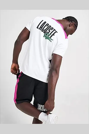 Lacoste Back Logo Colour Block T