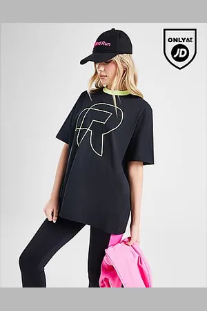 Red Run Activewear Twin Flame Oversized T
