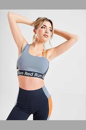 Red Run Activewear Muse Asymmetric Sports Bra