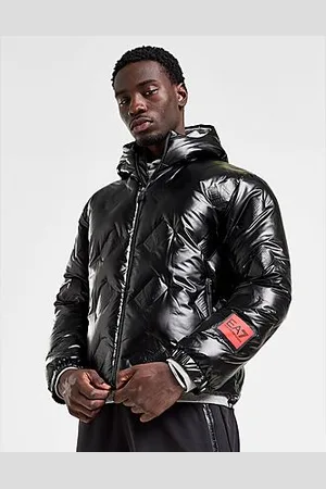 EA7 All Over Print Logo Jacket