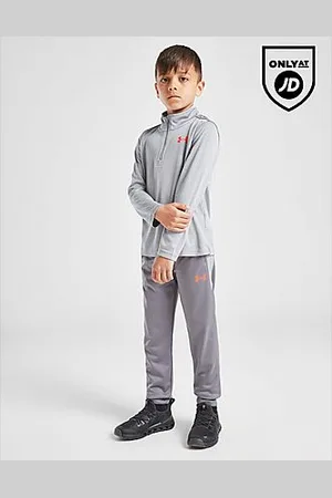 Under Armour Tech Twist 1/4 Zip Tracksuit Children