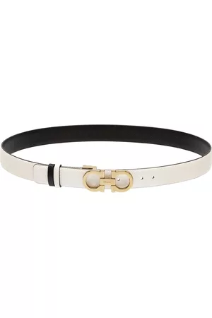 Salvatore Ferragamo Damen Gürtel - 2,5cm Breiter, Wendbarer Gancini-ledergürtel