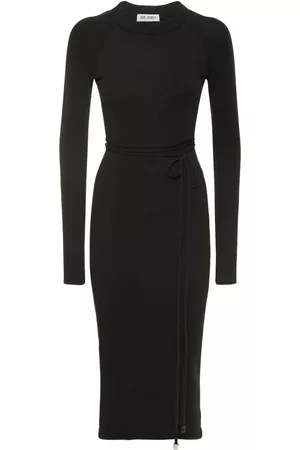 The Attico Damen Midikleider - Midikleid Aus Baumwollmischung „isabel“