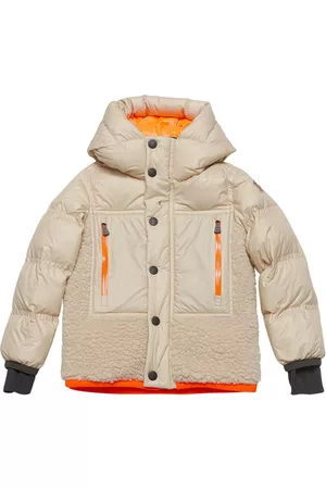 Moncler Daunen-skijacke Aus Nylon Und Fleece „vernonnaz“