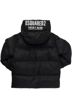 Dsquared2 Jungen Puffer- & Daunenjacken - Hooded Nylon Puffer Jacket W/logo