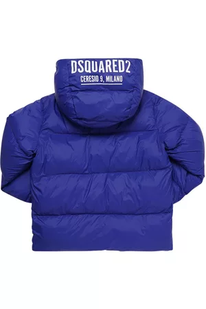 Dsquared2 Jungen Puffer- & Daunenjacken - Hooded Nylon Puffer Jacket W/logo