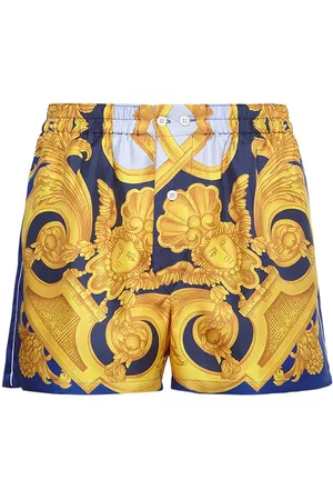 VERSACE Loungewear-shorts Aus Seide „new Heritage“