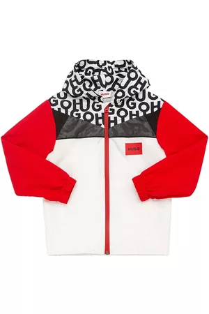 HUGO BOSS Jungen Jacken - Nylonjacke Mit Logodruck