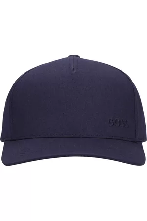 HUGO BOSS Sevile Logo Detail Cotton Cap